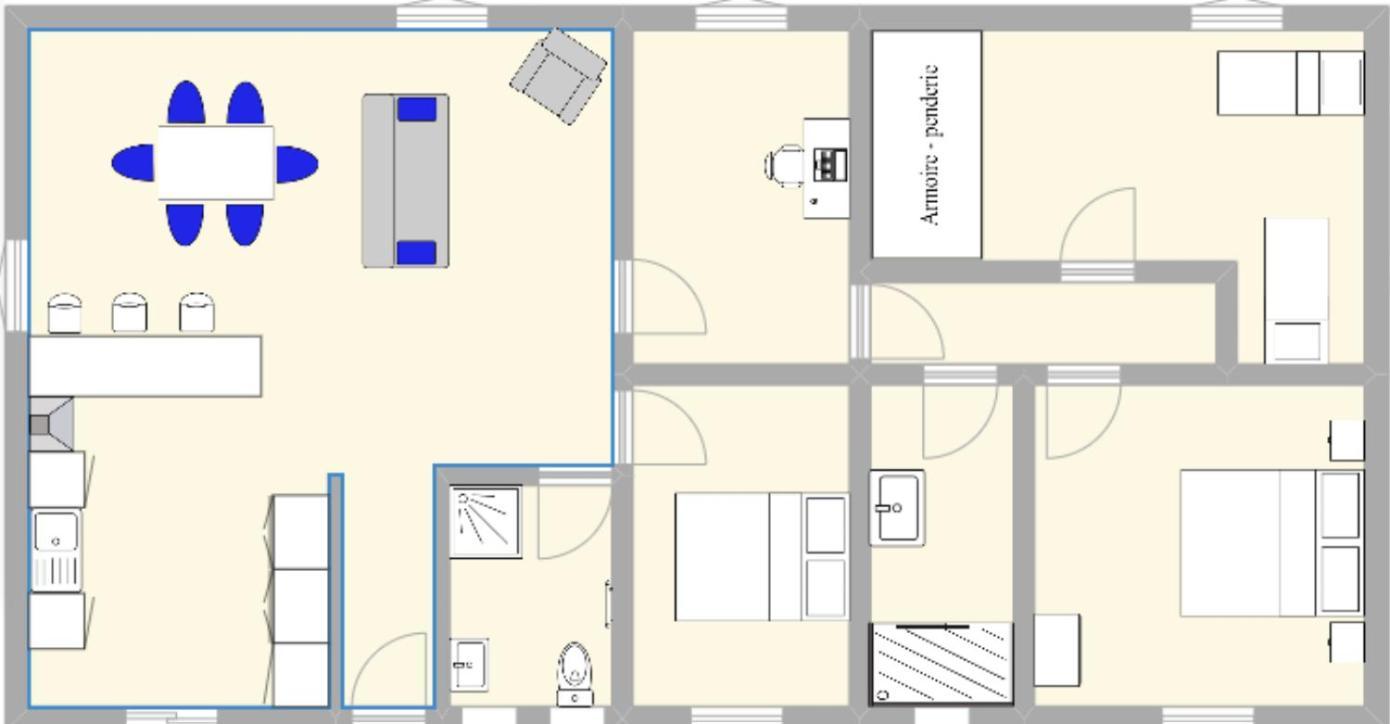 נווי סן ג'ורג' L'Etape Nuitonne - Gite Avec Jardin Pour 6 Personnes מראה חיצוני תמונה
